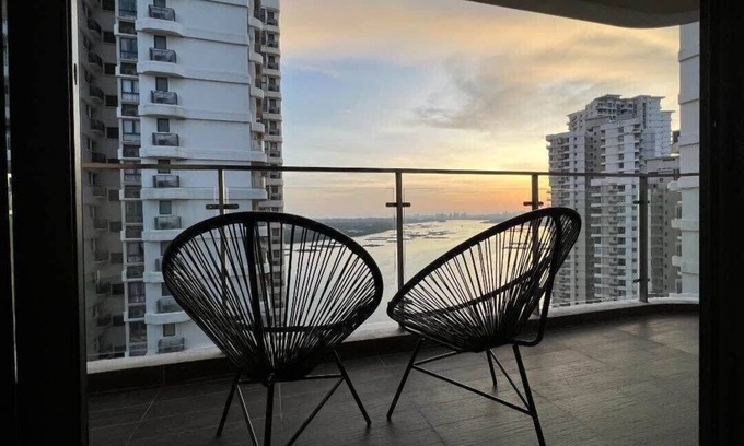 Johor Bahru Apartment | Comfy 3BR Apt in Danga Bay, Free Parking, Sea View