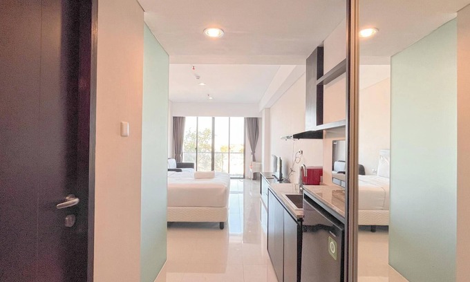 By Pass Ngurah Rai Apartment | Compact And Nice Studio (No Kitchen) Apartment Skales Residence Nusa Dua Bali