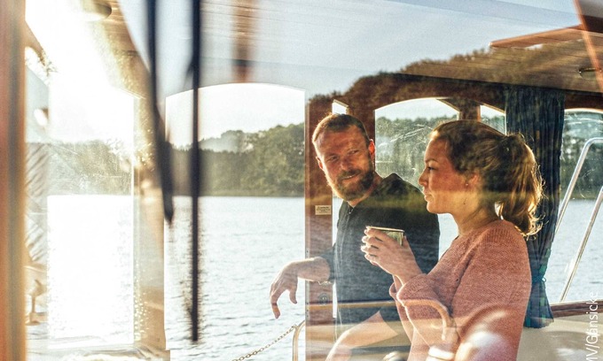 Muritz Boat Rental | Cormorant 1280 - Kuhnle-Tours Hafendorf Müritz