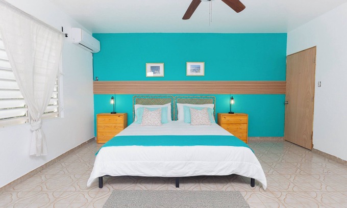 Corcovado Apartment | costal heaven: King bed with stunning ocean view
