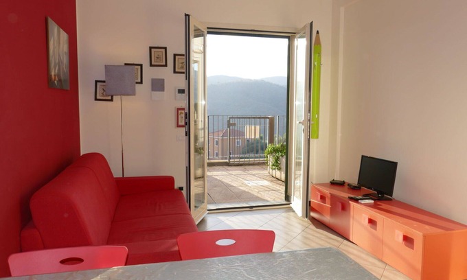 Torrazza Apartment | Cosy apartment for 4 guests with pool, WIFI, A/C, TV and balcony