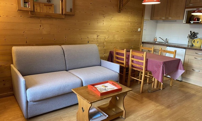 Jeux Apartment | Cozy 1BR Apartment for 4, Near Slopes and Shops - L'Alpe d'Huez