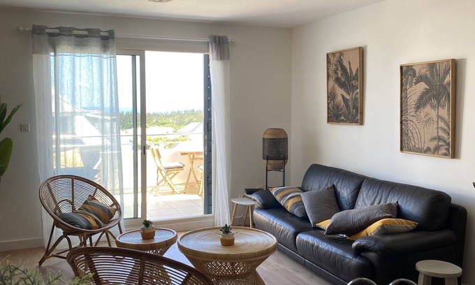 La Saline Les Bains Apartment | Cozy apartment at La Saline les Bains