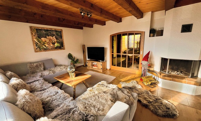 Amden Ski Chalet | Cozy chalet in the Swiss Alps with Heidi bed. Pet friendly!