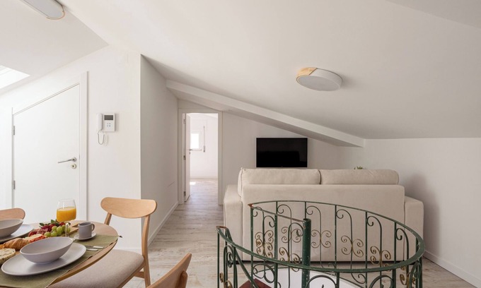 Seixal Apartment | Cozy City Loft with Natural Light