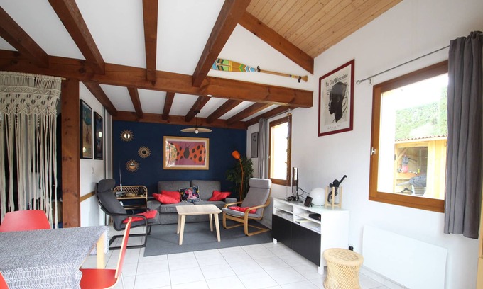 Saint-Julien-en-Born House | COZY HOUSE NEAR BEAUTIFUL CONTIS BEACH
