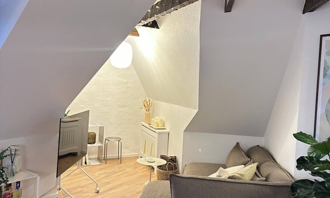Midtbyen Apartment | Cozy penthouse apartment located on Frederiksbjerg in Aarhus c