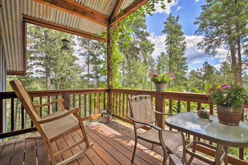 Ruidoso House | Cozy Ruidoso Cottage with Deck - 10 Min to Village!