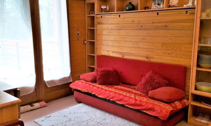 La Joue du Loup Apartment | Cozy Studio for 4 with Terrace and Ski Storage - 100m from Pistes