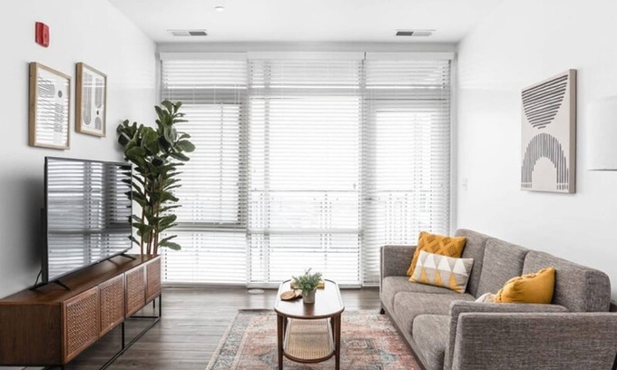 Downtown Indianapolis Apartment | Cozysuites 2BD Bottleworks Indianapolis 2