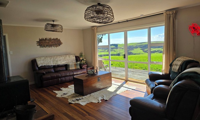 Tokanui Other | Crayfish Creek Farmstay - Rustic meets Coastal Charm & Stunning panoramic views.