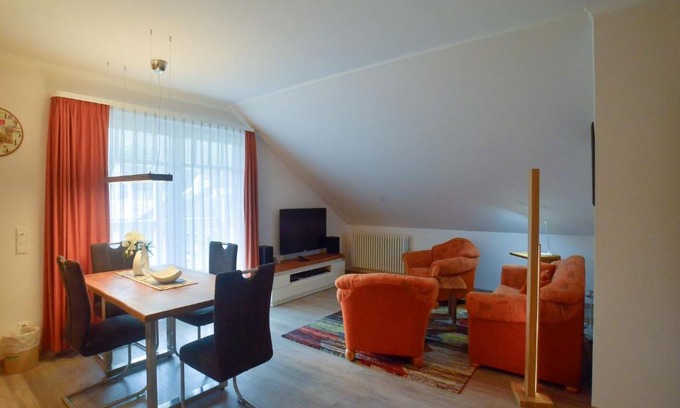 Binz Apartment | Dünenpark Binz - Komfortplus Ferienwohnung mit 1 Schlafzimmer und Balkon im Dachgeschoss 147