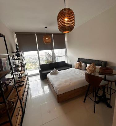Dubai Apartment | Damac hills, Trump Golf Resort, Penthouse Studio