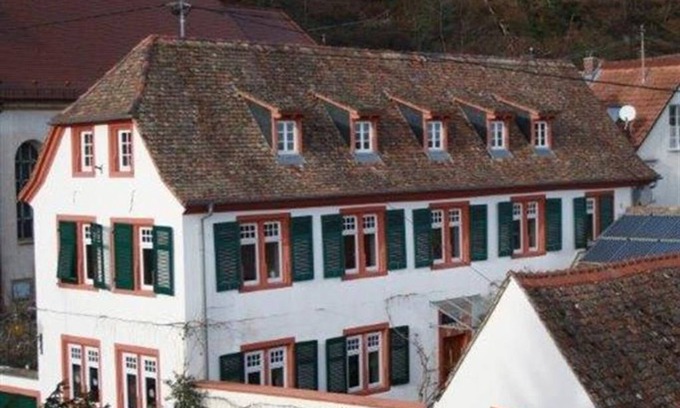 Neustadt-Konigsbach Apartment | Das Hirschhorner Weindomizil - Fewo, Dusche und Bad, WC, Deluxe