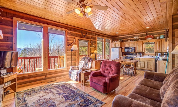 Helen Cabin | Deer Creek at Sunset Peak - Get Your Mountain Sunsets Here!