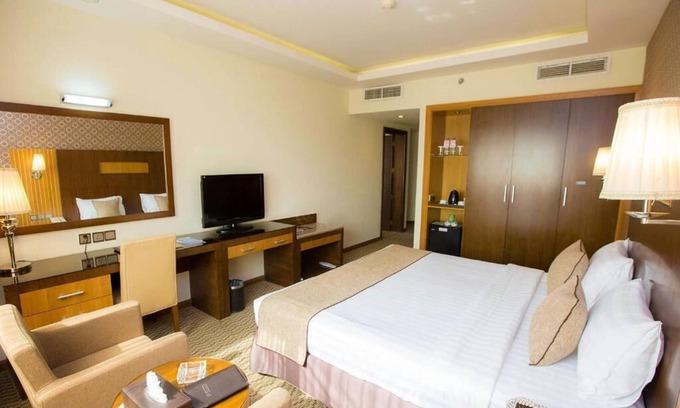 Al Qusais Apartment | Deluxe Room Near Tudomart By Luxury Bookings AC