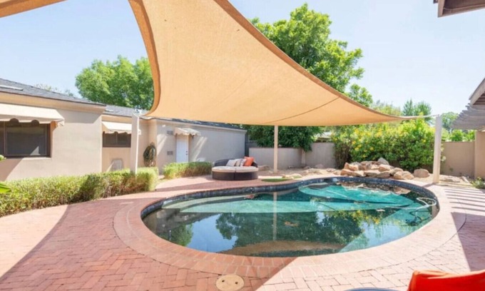 Camelback East House | Desert Oasis: 5BR Home with Pool & Firepit