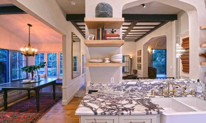 Beachwood Canyon Villa | Designer Estate with Pool under Hollywood Sign