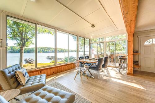 Southmont House | Dock and Views High Rock Lake Hideaway!
