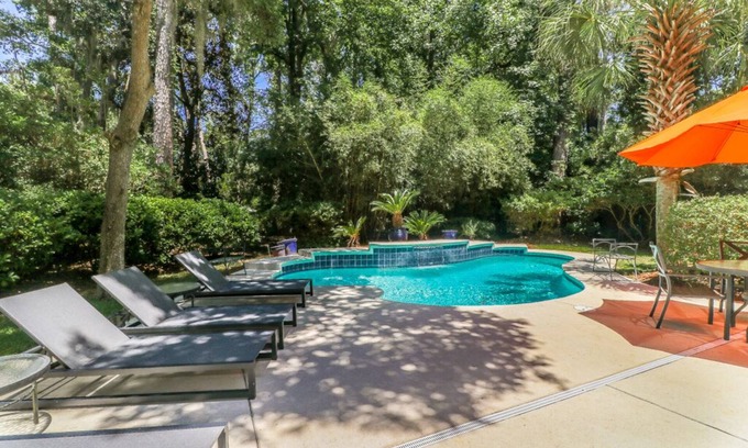 Heritage Woods House | DOG FRIENDLY, Three Bedroom Near Ocean Sea Pines Home with a Private Pool!