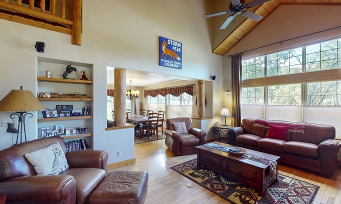 Steamboat Springs House | Dog-Friendly Home w/Mountain Views, Washer/Dryer, Balcony, Deck & Free WiFi