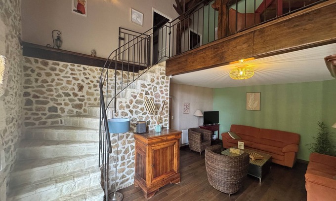 Rouzede Cottage | Domaine de Brise Bois - Gîte L'Epardeau 2 bedrooms (6 People)