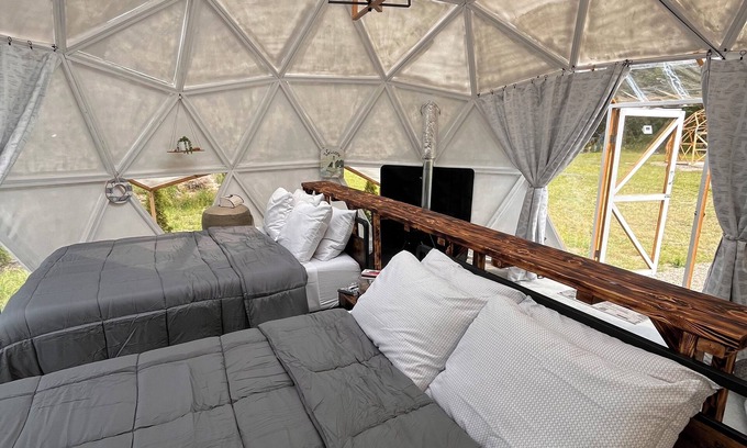 South Haven Cabin | Dome #4 - Dome Haven Campground - South Haven MI - Escape, Unwind, Repeat!