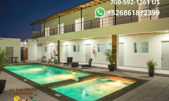Primera Seccion Apartment | Downtown San Felipe Hotel Marea Baja #8