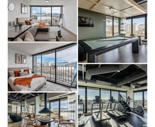 Downtown Salt Lake City Apartment | DT Studio - Gym - Pool Table - 11th Floor - Parking