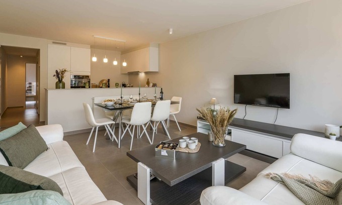 Nieuwpoort-Bad Apartment | DuckDive - nice furnished apartment by the sea