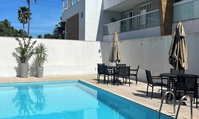 Portinho Apartment | Duplex Penthouse with Pool, Close to the Beach and Shopping Mall!