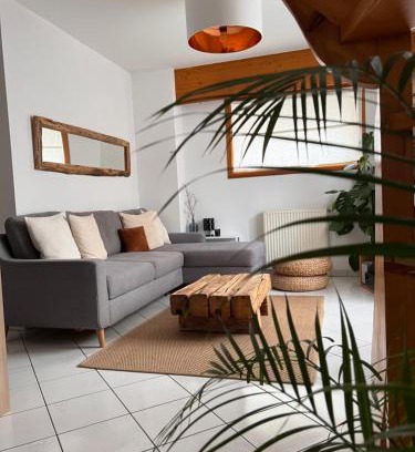 Sallanches Apartment | Duplex Sallanches - Terrasse, Centre & Parking by Myhomestay