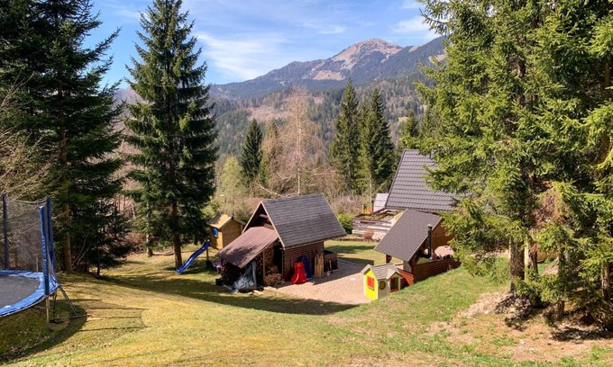 Jesenice House | Dwarfs cabin overlooking Julian Alps near Bled