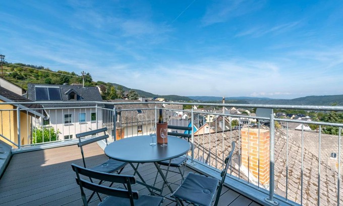 Boppard Apartment | Ehemaliges Schusterhaus mit Dachterrasse