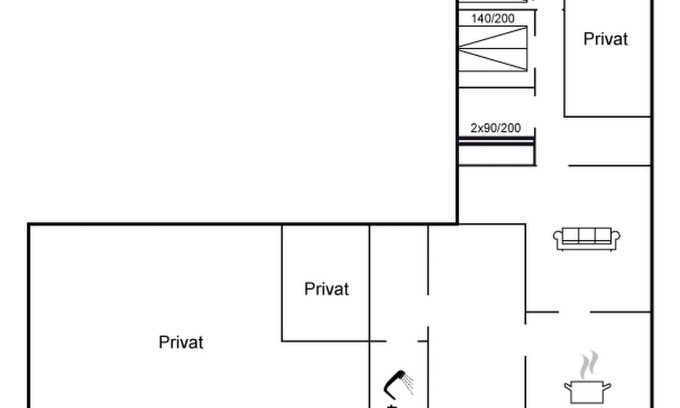 Storvorde House | "Eiko" - 400m to the fjord by Interhome