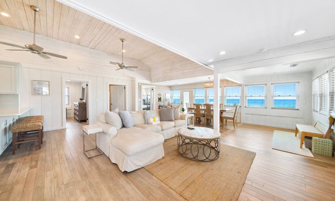 Bahama Beach House | Elegance at Oleander. Beach Front home with Crazy Summer Specials On Sale Now!