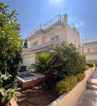 Vari Villa | Elegant 3BD Seaside Villa With Sea View In Vari