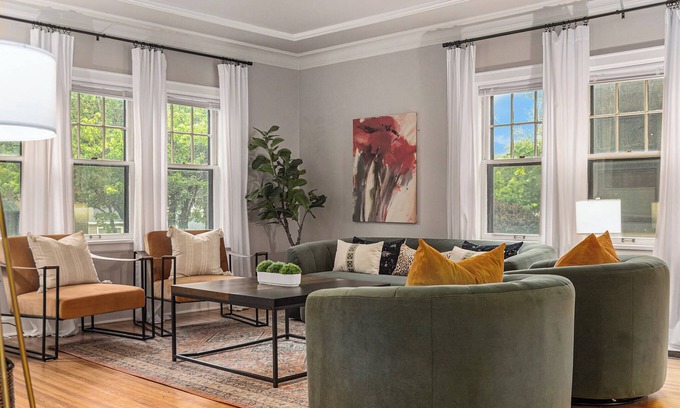 Dundee-Happy Hollow Historic District House | Elegant 3BR Oasis in Dundee, Close to Downtown!