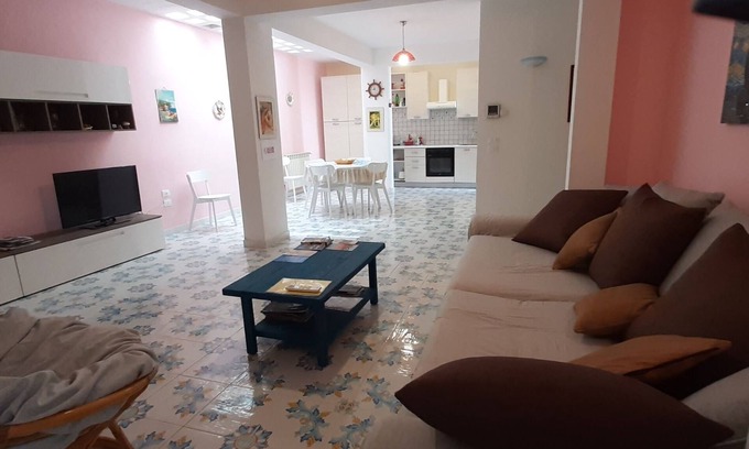 Partanna Apartment | Elegant basement Fund Sessa, in semi-detached villa CIR:19082053C205123