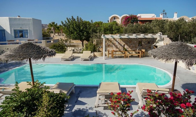 Agia Paraskevi Villa | Elia - Three Bedroom Villa, private pool, sea view