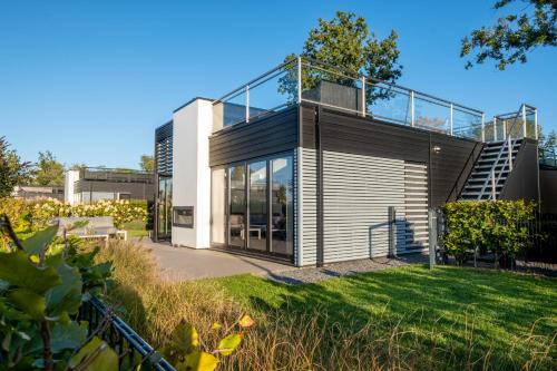 Hulshorst House | Elite Cube mit Dachterrasse Meerblick und Strand
