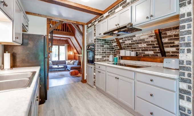 Elkhart Lake Cabin | Elkhart A-Frame, Wooded Retreat near Road America