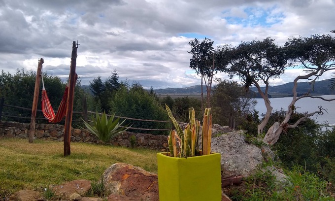 Fuquene Cabin | Encantadora Cabaña y un Bello Mirador de la Laguna