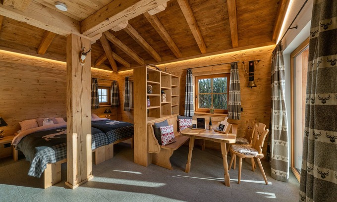 Bever Apartment | Engadin Chalet Appartment- Val Bever St.Moritz ideal for 2 persons. New!