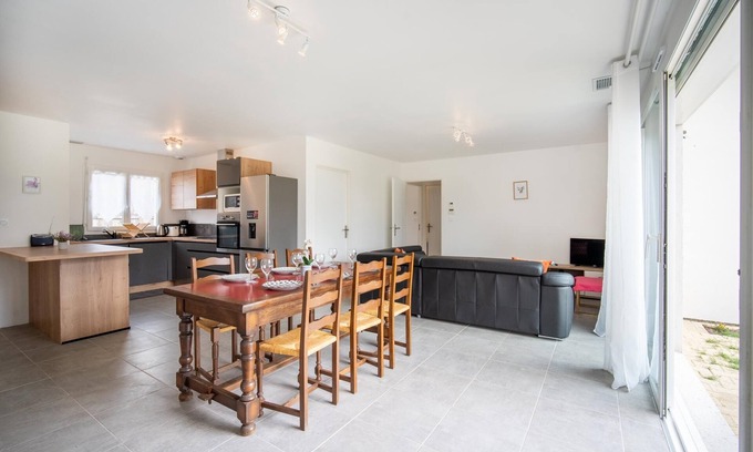 Vielle-Saint-Girons House | Entre lacs & Océan - Maison climatisée avec grand jardin