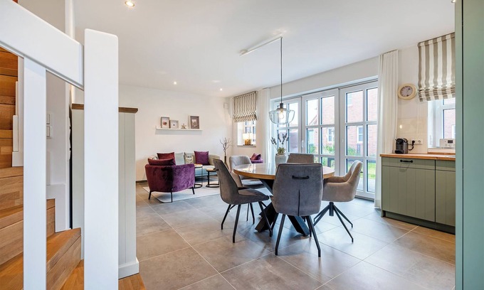 Greetsiel House | Erholung Pur: Entspannen im Modernen Friesenhaus "tidehuus"