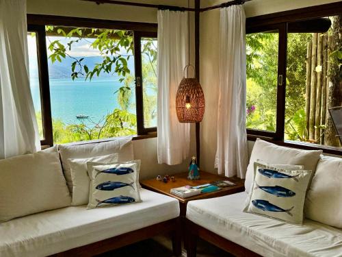 Praia das Cigarras House | Estúdio beira mar em São Sebastião