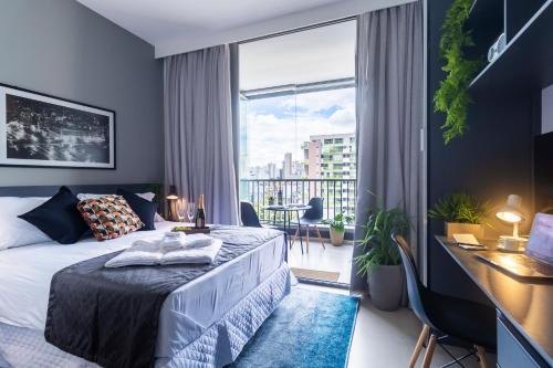 Perdizes Apartment | Estúdios ao lado do Allianz Park, Piscina, Vaga