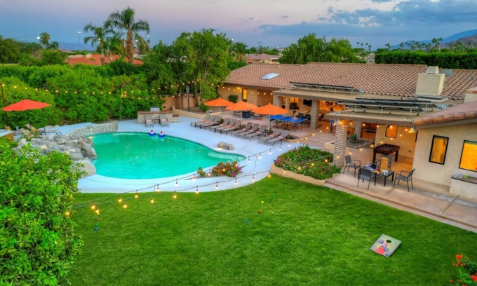 Palm Desert House | Estate+Pool+Spa+Golf+Mountain Views+Pool Table
