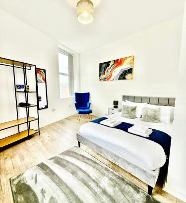Bury Apartment | Executive 1BR - Quiet Location - Wifi & Kitchen